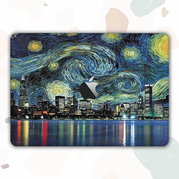 Starry Night Macbook Etsy — free download