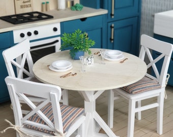 barbie table and chair set