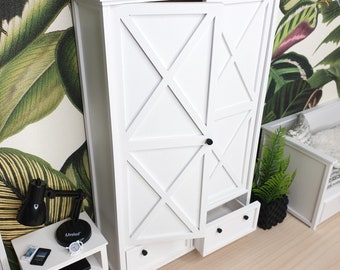 doll wardrobe diy