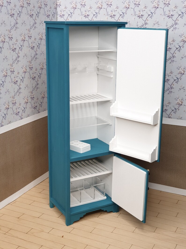 Miniature refrigirator doll fridge 1/6 Barbie Blythe BJD Etsy
