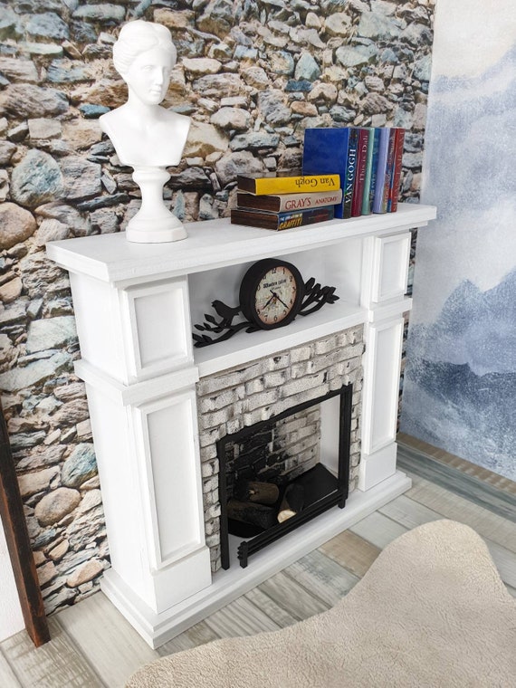 diy dollhouse fireplace