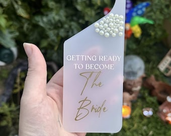 Wedding door hanger | Bride preparation | Bridal suite | Wedding day