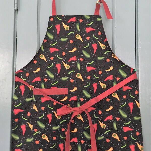 Chili Pepper Apron Etsy