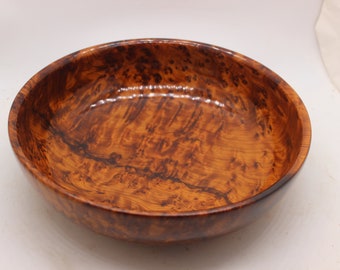 Unique Decorative Wooden Round Bowl,Serving Thuja Wood Bowl For Kitchen,Salad,Fruit,Home Decor