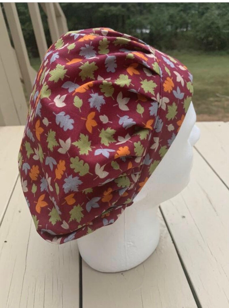 Bouffant -Humming Bird Ponytail Back Gathered Back Hat Cap Multiple Patterns Colors Men\u2019s Choose Your Own Medical Surgical Scrub