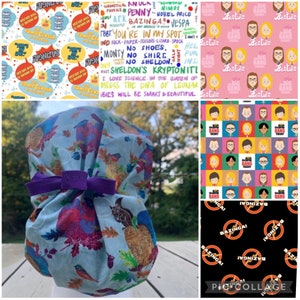 The Big Bang Theory Ponytail back scrub hat cap