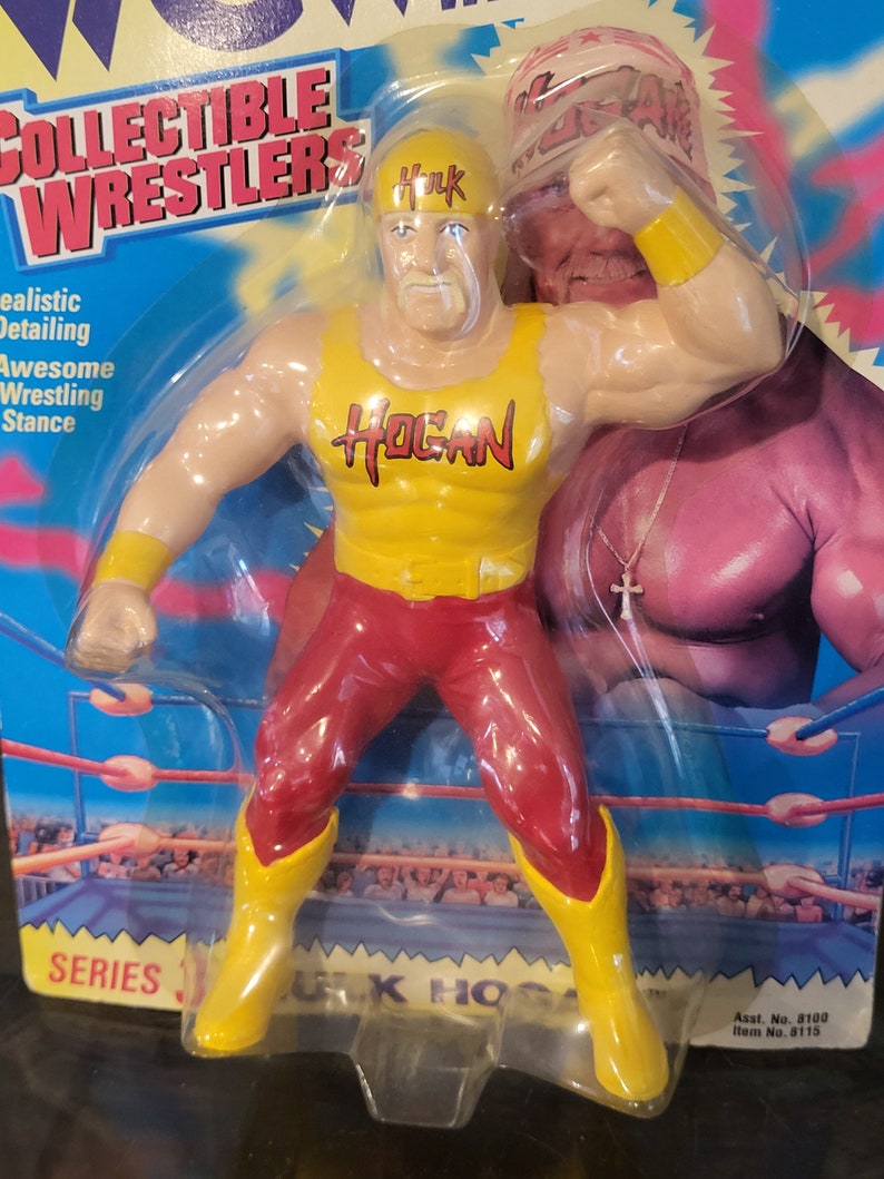 WCW Hulk Hogan Wrestling Action Figure New in the Package Etsy