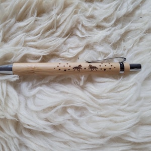 Stift mit Islandpferd und Herzchen