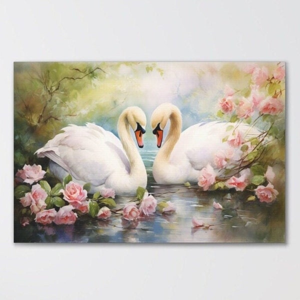 Swan - Etsy