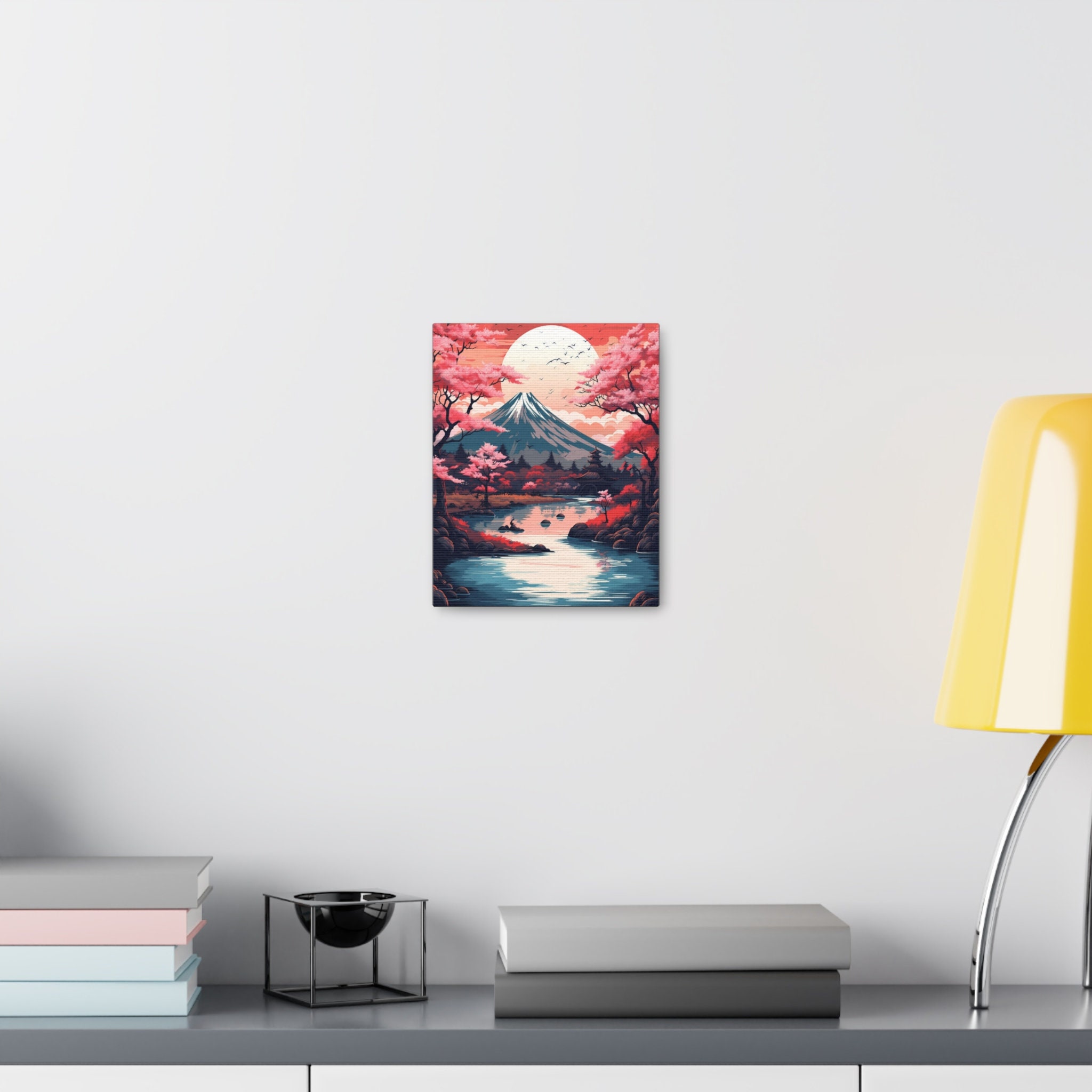 Etrarium3rd 海の涙Canvas 欠片Canvas Cherry Blossom Canvas Wall Art, Cherry Blossom Flower