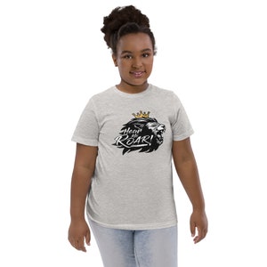 Youth Hear Me Roar Lion of Judah Athletic T-shirt Men&#39;s classic tee