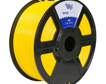 Yellow 4 SPOOLS eSUN 3mm Yellow ABS 3D Printer filament 1kg Spool 2.2lbs