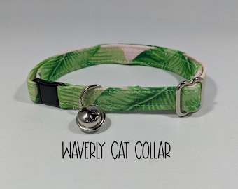 Surprise Pet Collar Embroidered Name Embroidery Included Mystery Collar Sample Sale- 12 Breakaway Cat Collar Deep Discount Clearance