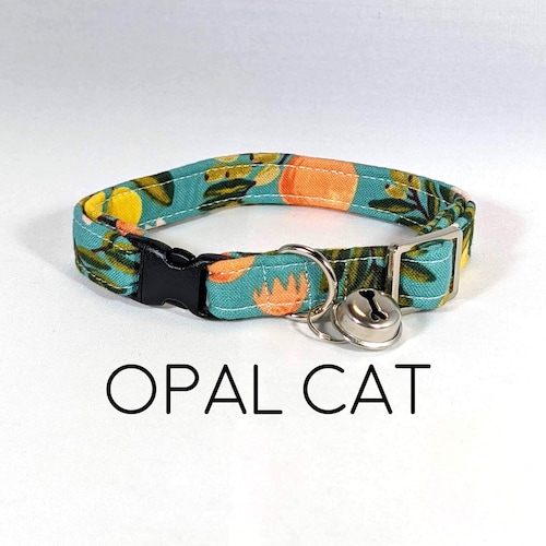 Clementine Cat Collar Breakaway Adjustable Kitten Collar With Etsy