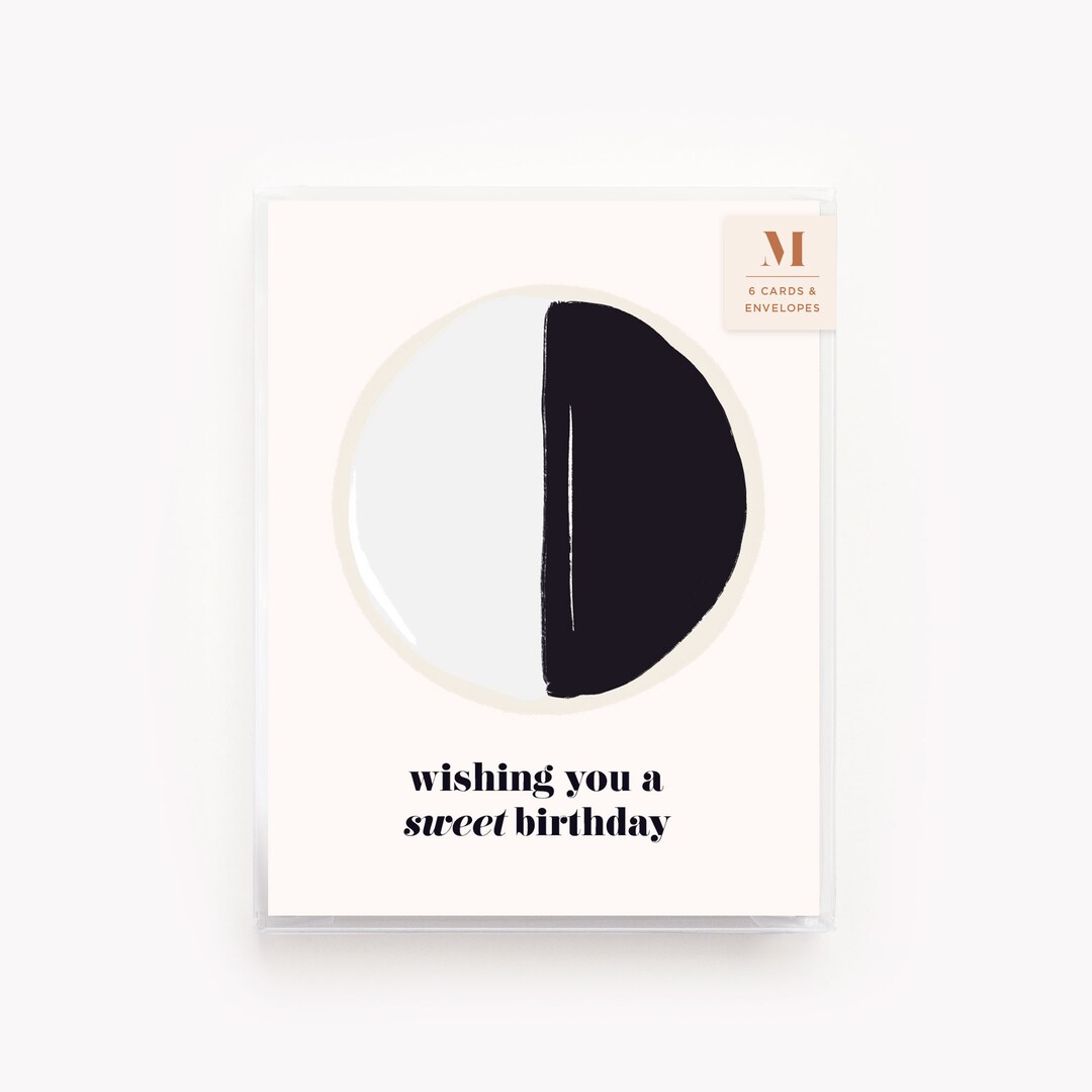 Sweet Birthday Cards Boxed Set of 6 Etsy