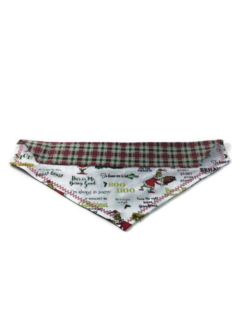 The Grinch Christmas Dog Bandana