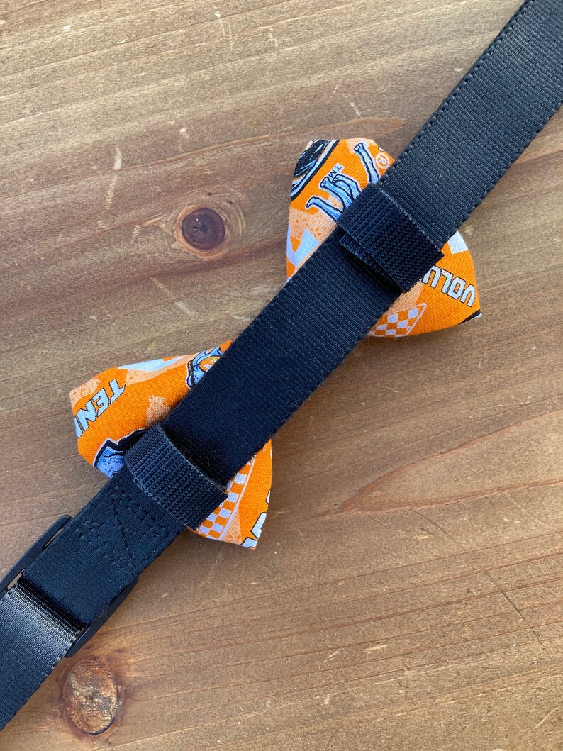University of Tennessee Pet Collar Bow Tie Tennessee Volunteers Dog Bow Tie