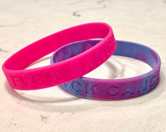 10 for TEN! |  F-CK CANCER Arm Band Bracelet - All Profits Donated to Charity!