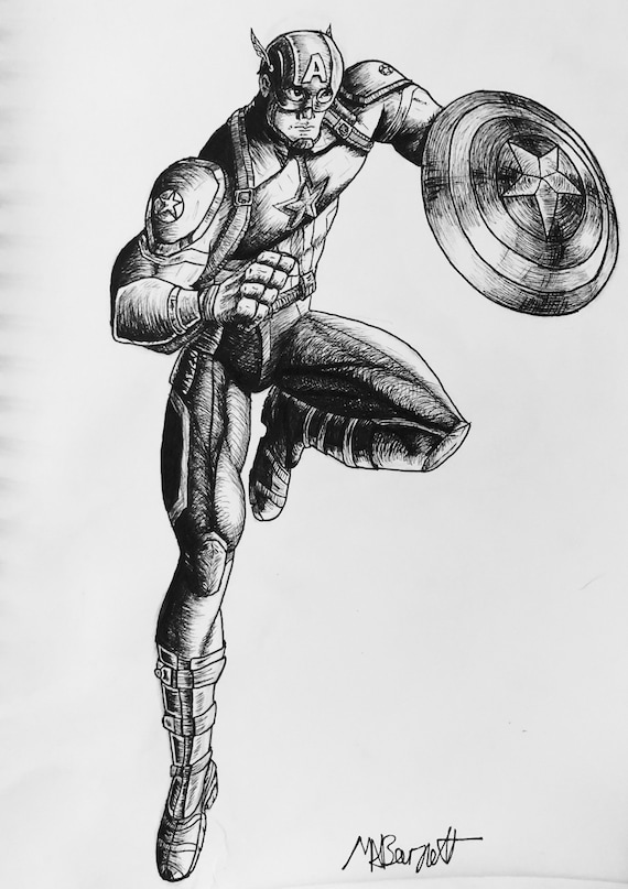 cool drawings of superheroes