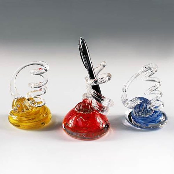 Glass Pen Holder