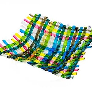 Woven Glass Basket