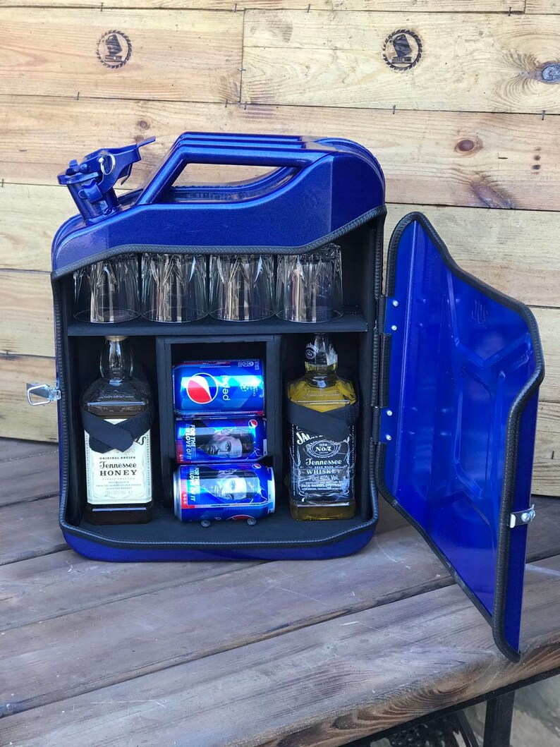 Mini Bar Jerry Can Camping Picnic Fuel Canister NEW Man Cave Etsy