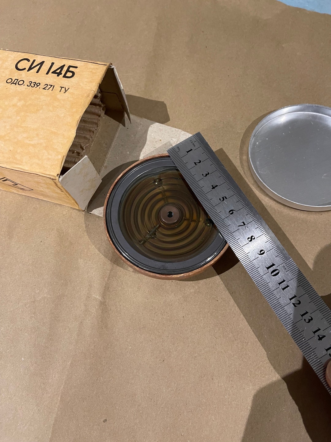 Si14b Pancake Geiger Counter Tube Beta Gamma Alpha NEW Huge Mica Window