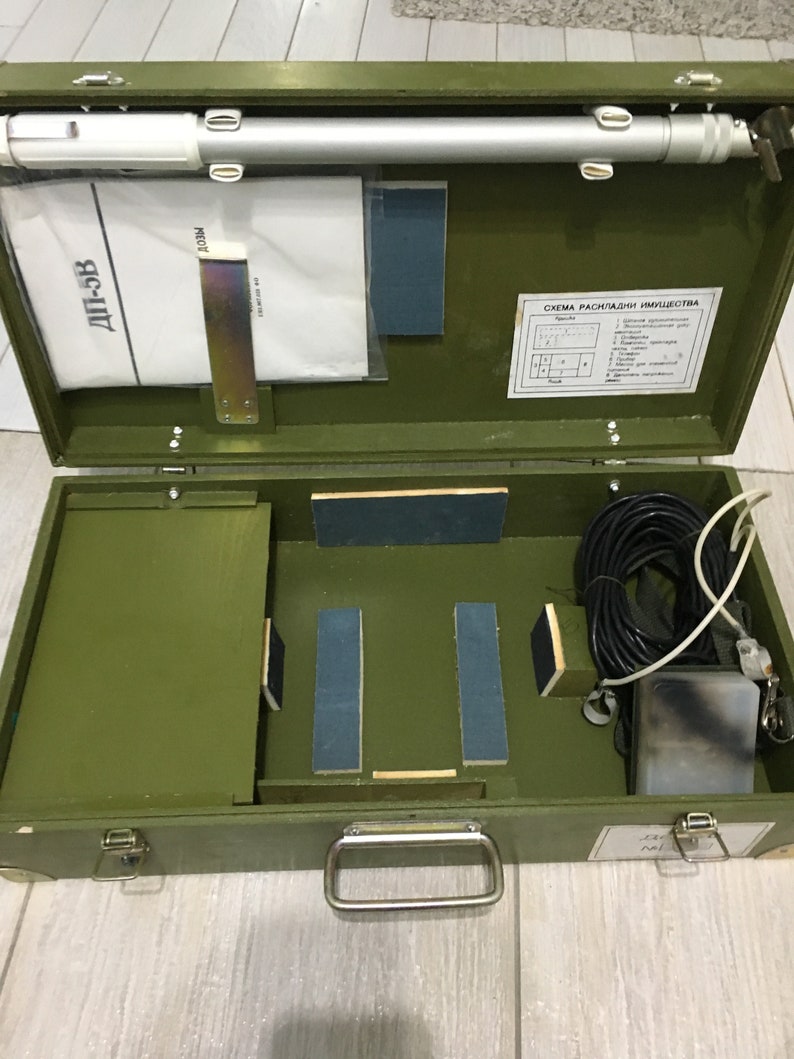 Military Geiger Counter Dosimeter DP5V with SBM20 STS5 Etsy