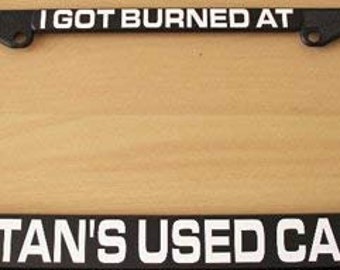 IF YOU CAN READ THIS YOU/'RE CLOSE HUMOR FUNNY Metal License Plate Frame