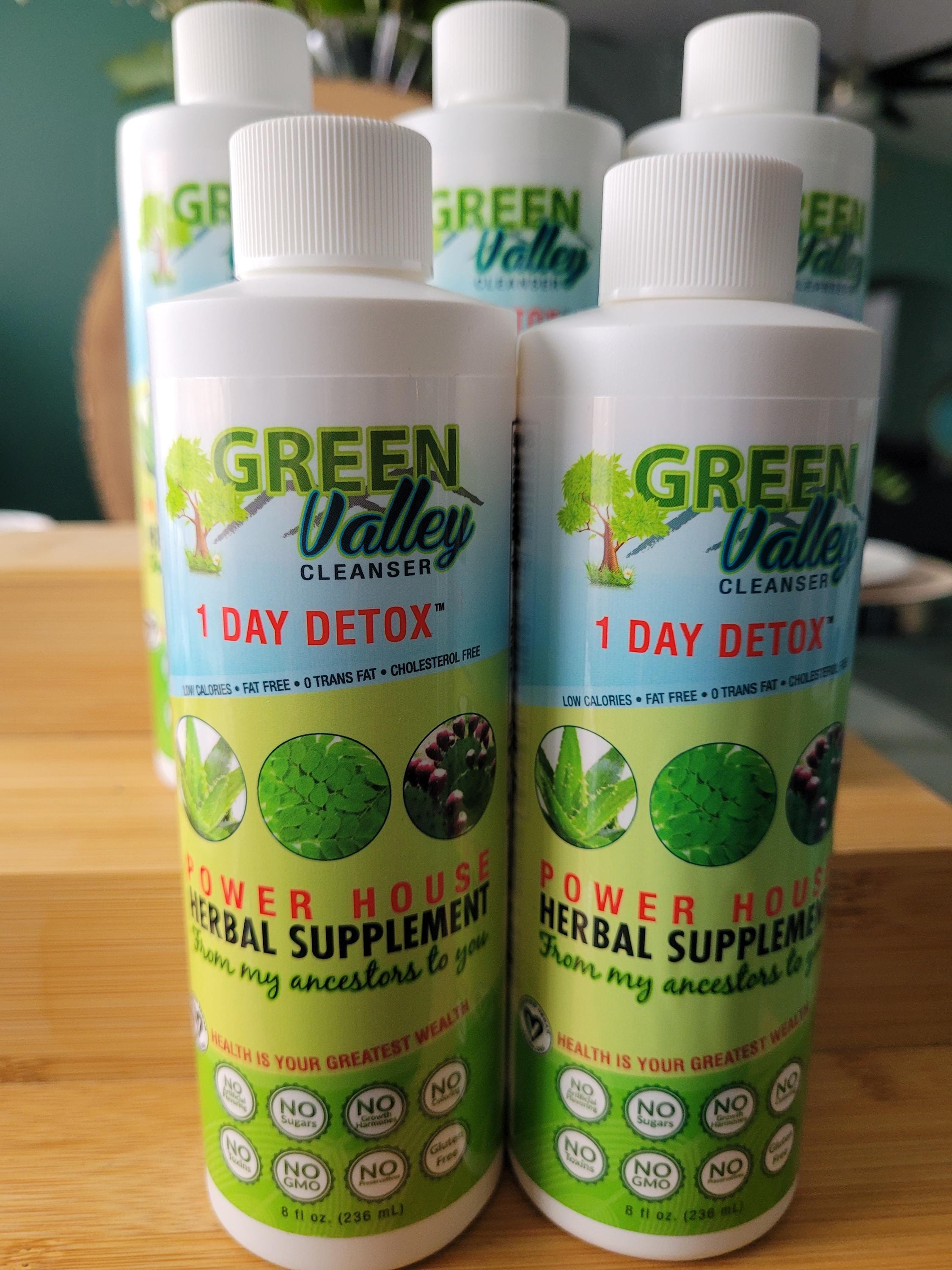 Green Valley Cleanser 1 DAY DETOX - Etsy