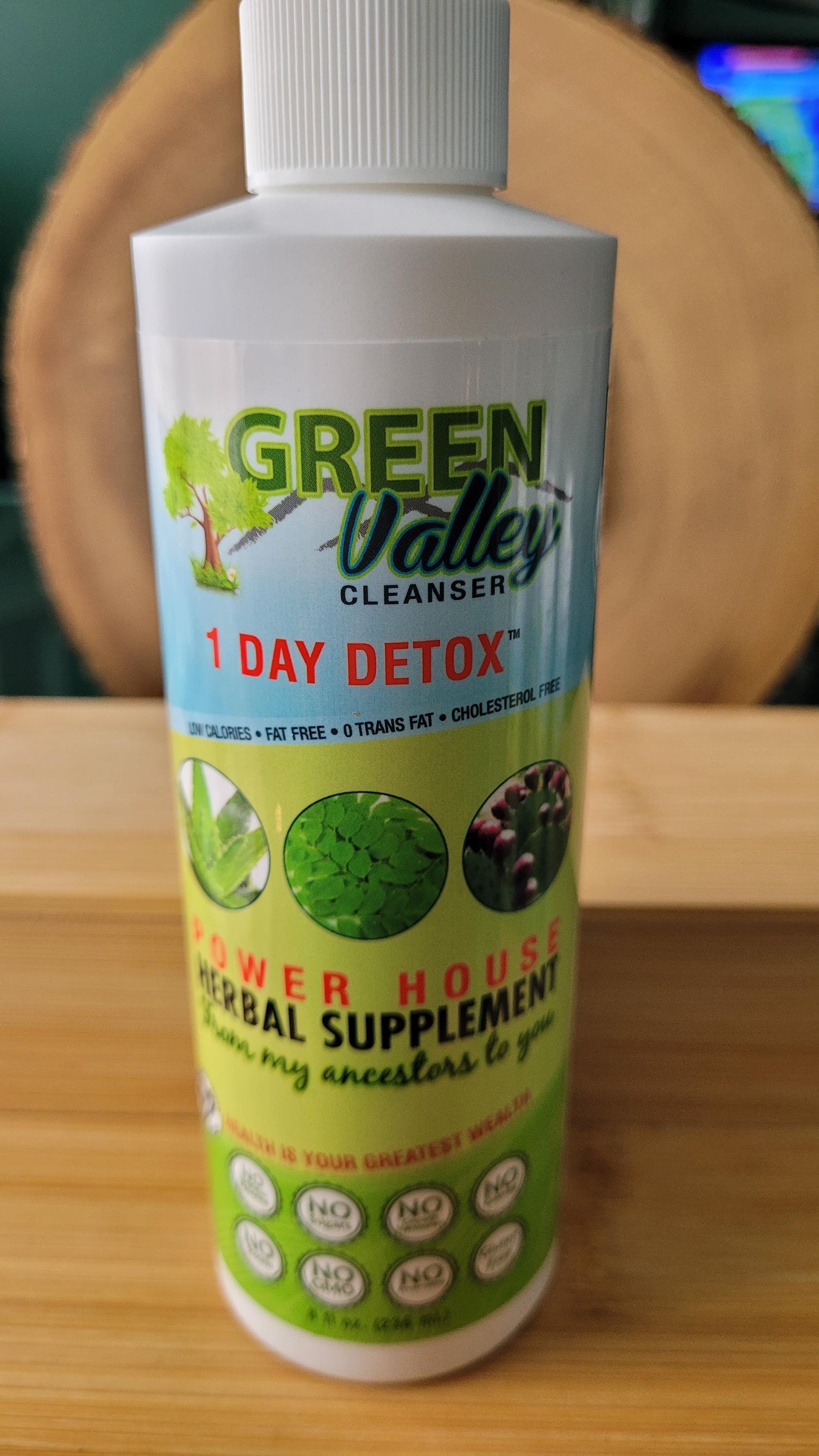 Green Valley Cleanser 1 DAY DETOX - Etsy