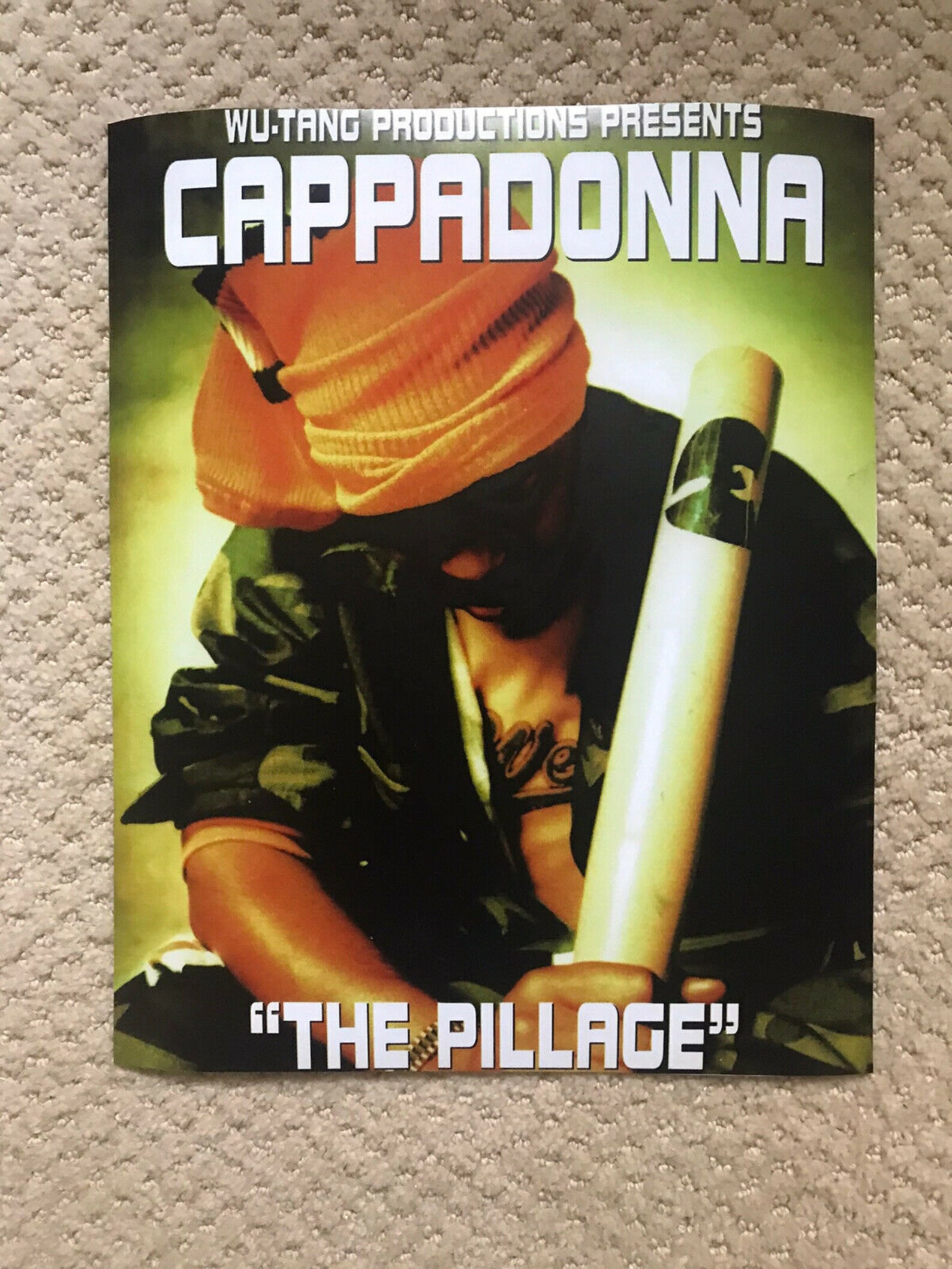 Cappadonna The Pillage Poster Wu Tang Clan Rza Method Man Etsy