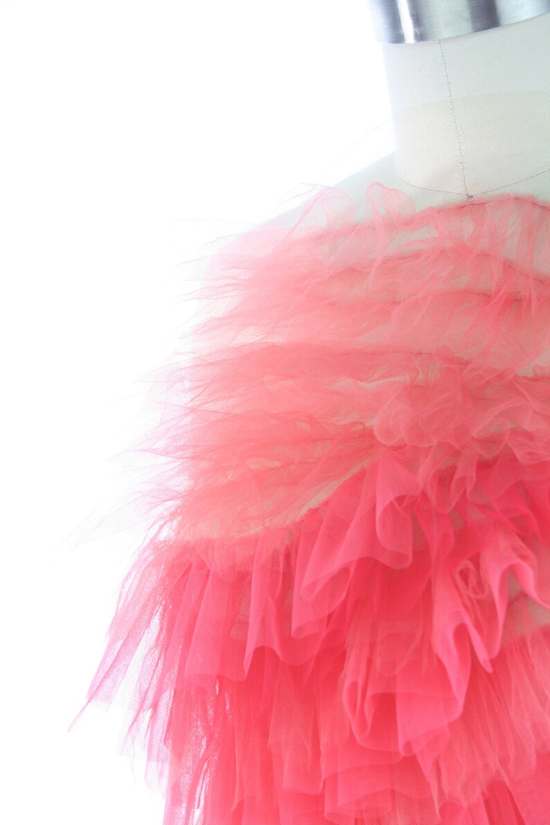 Tulle Ruffles Fabricombray Tulle Ruffleslayered Mesh Fabric - Etsy