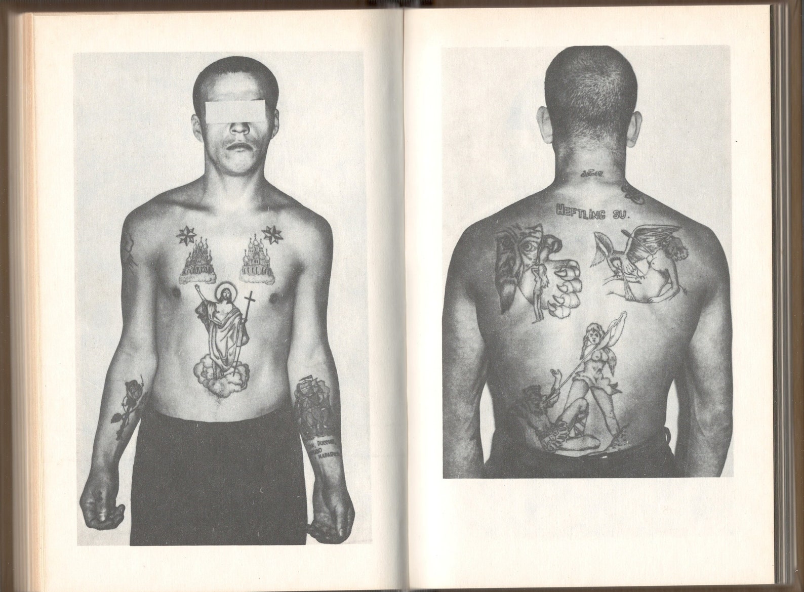 Russian Book Art Criminal Tattoo. Book in Russian. on the | Etsy