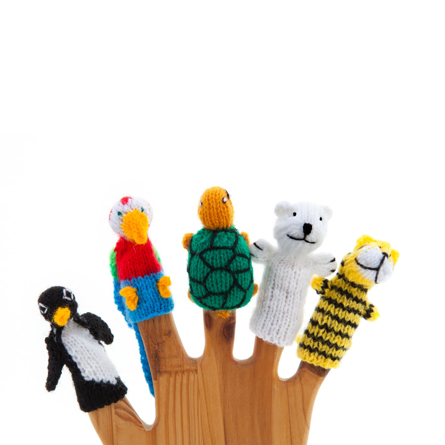 Finger puppets Wildlife B Etsy