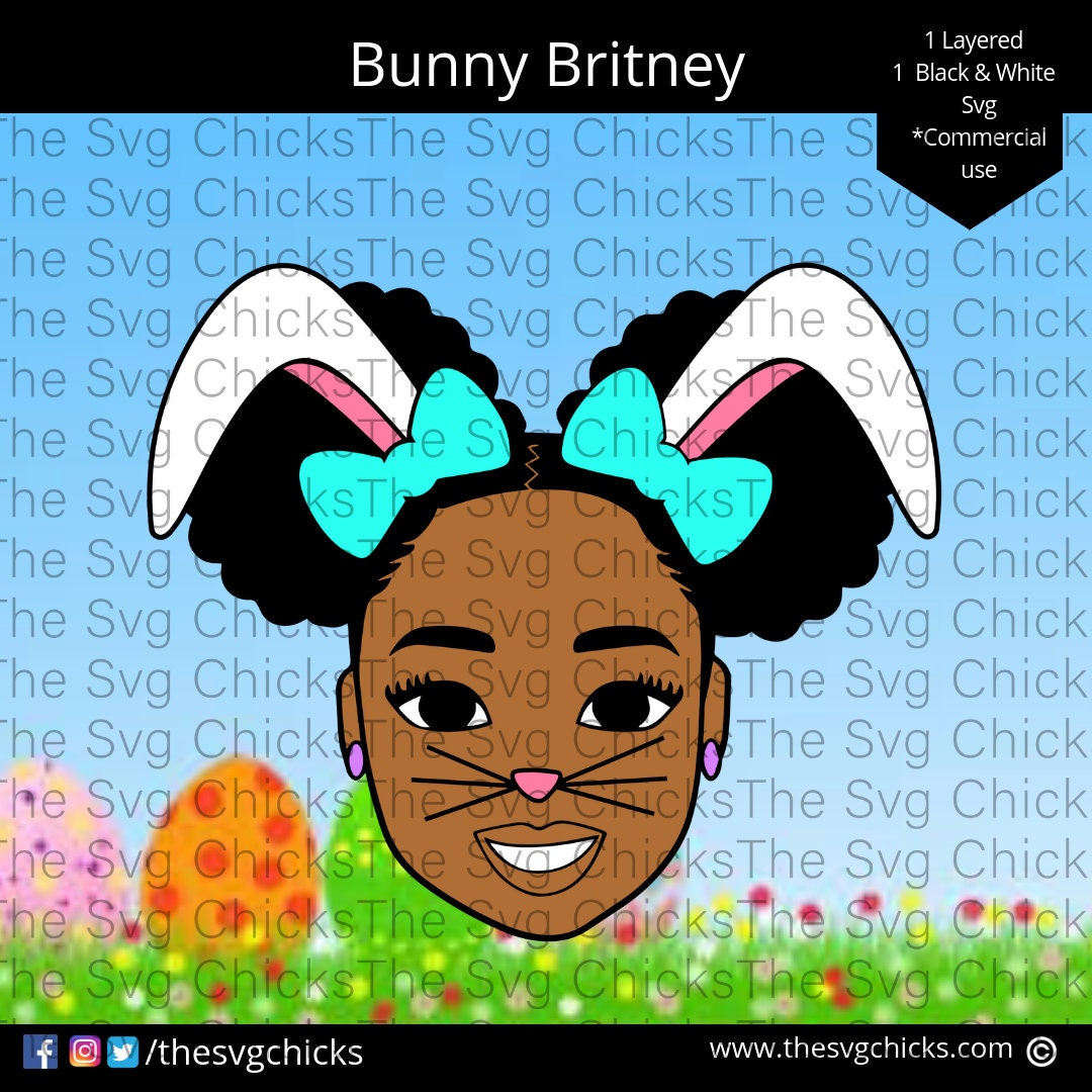 Lola Bunny 3 Svg Easter Svg peeking animal Svg Peek-a-boo Rabbit African American girl svg Cricut svg Silhouette svg animal svg peekaboo svg