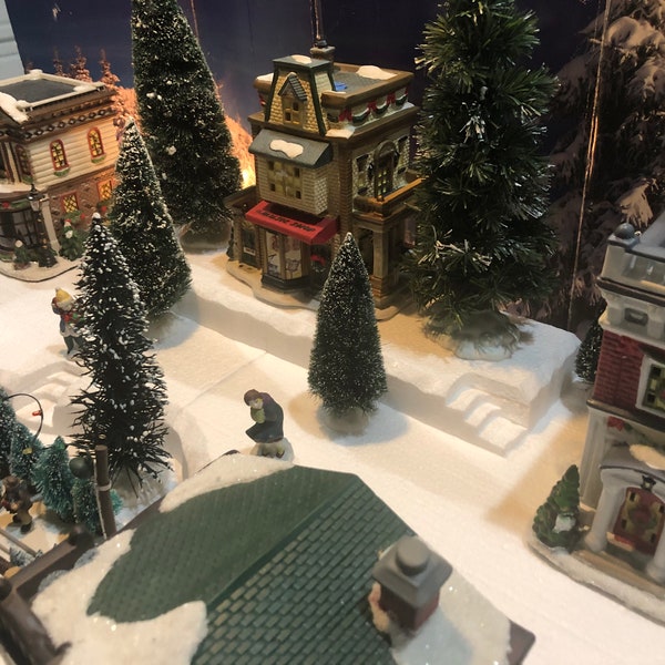 christmas village display platform large size for SNS Dept 56 snow village , all Lemax and all Dept56 Collection