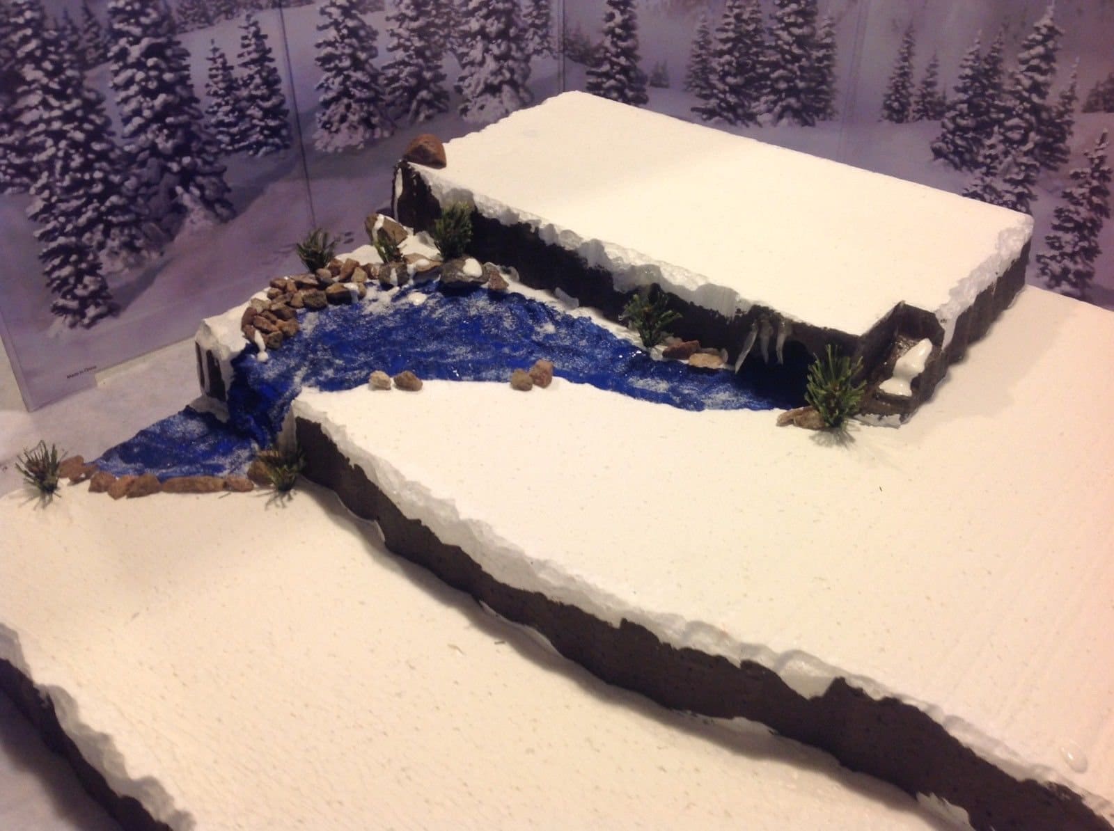 Christmas village display base platform lemax dept56 Etsy