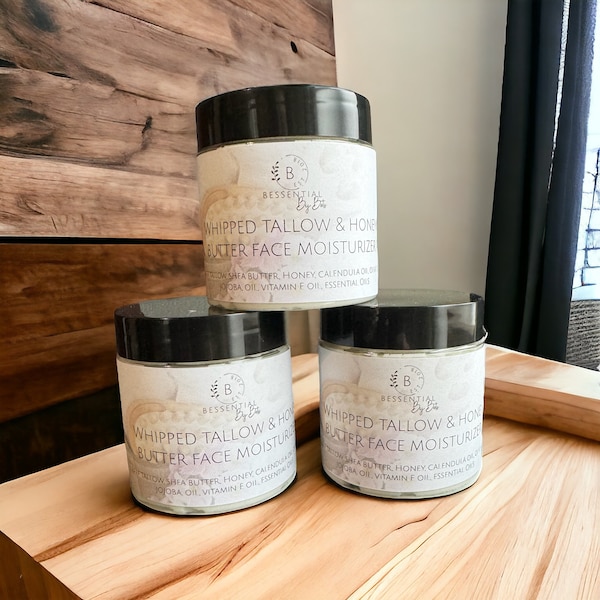 Whipped Tallow & Honey Butter Moisturizer