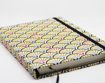 Sketchbook, notepad, diary compartments A5 notebook scribble book guest book blank book sketch book hardcover book journal travel book-Marie