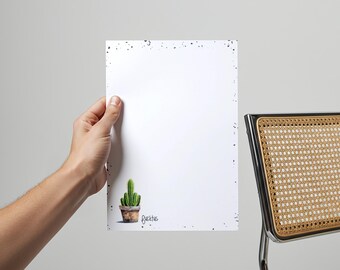 Bloc de notas A5 Fucktus - Bloc * Bloc de notas divertido * Bloc de notas de trabajo * Bloc de notas para colegas * Vino * Mejor colega * Bloc de notas A5 humorístico