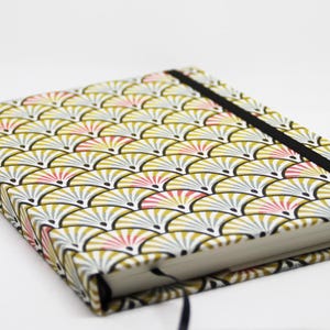 Pocket calendar 2026 hand-bound from handmade paper Fan* Planner* Calendar * Weekly calendar * Appointment calendar * Book calendar * Hardcover