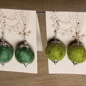 Fun & Festive Felt Earrings