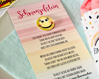 SCHMUNZELSTEIN guest gift - unforgettable souvenir for baptisms, communions, weddings and confirmations