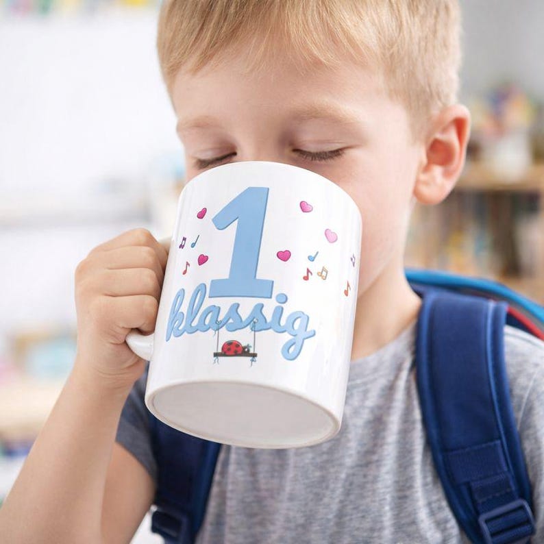 Schoolchild Mug | Back to School Gift | First Day of School Mug | Back to School Gift for Kids image 2