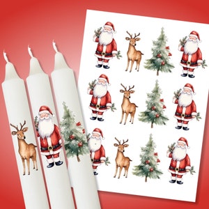 TATUAGGI CON CANDELE vari motivi - Natale