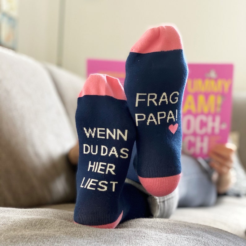 Geschenk Auszeitsocken Mama braucht mal Pause Muttertag 画像 1