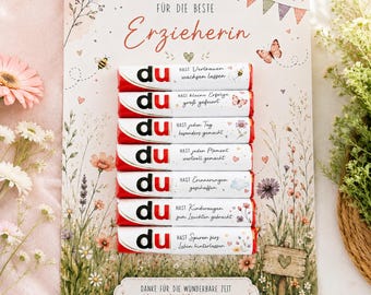 Farewell Gift for Kindergarten Teacher (PDF) | Duplo Wrappers for Kindergarten Farewell | Teacher Gift | School Assistant Gift | Instant Download