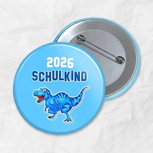 Botón para niños en edad escolar Regalo para el primer día de clases Cono escolar