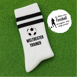 Personalized football socks with a name of your choice – tennis socks for children & men – gift idea for coaches and footballers